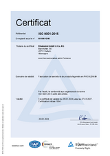 Certificat DIN EN ISO 9001