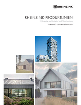 RHEINZINK-Produktlinien