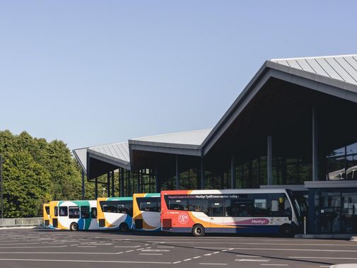 Merthyr Tydfil Busbahnhof